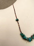 12 Turquoise Stone Necklace