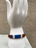 Medium Handwoven Raffia + Wire Bracelets (color options)