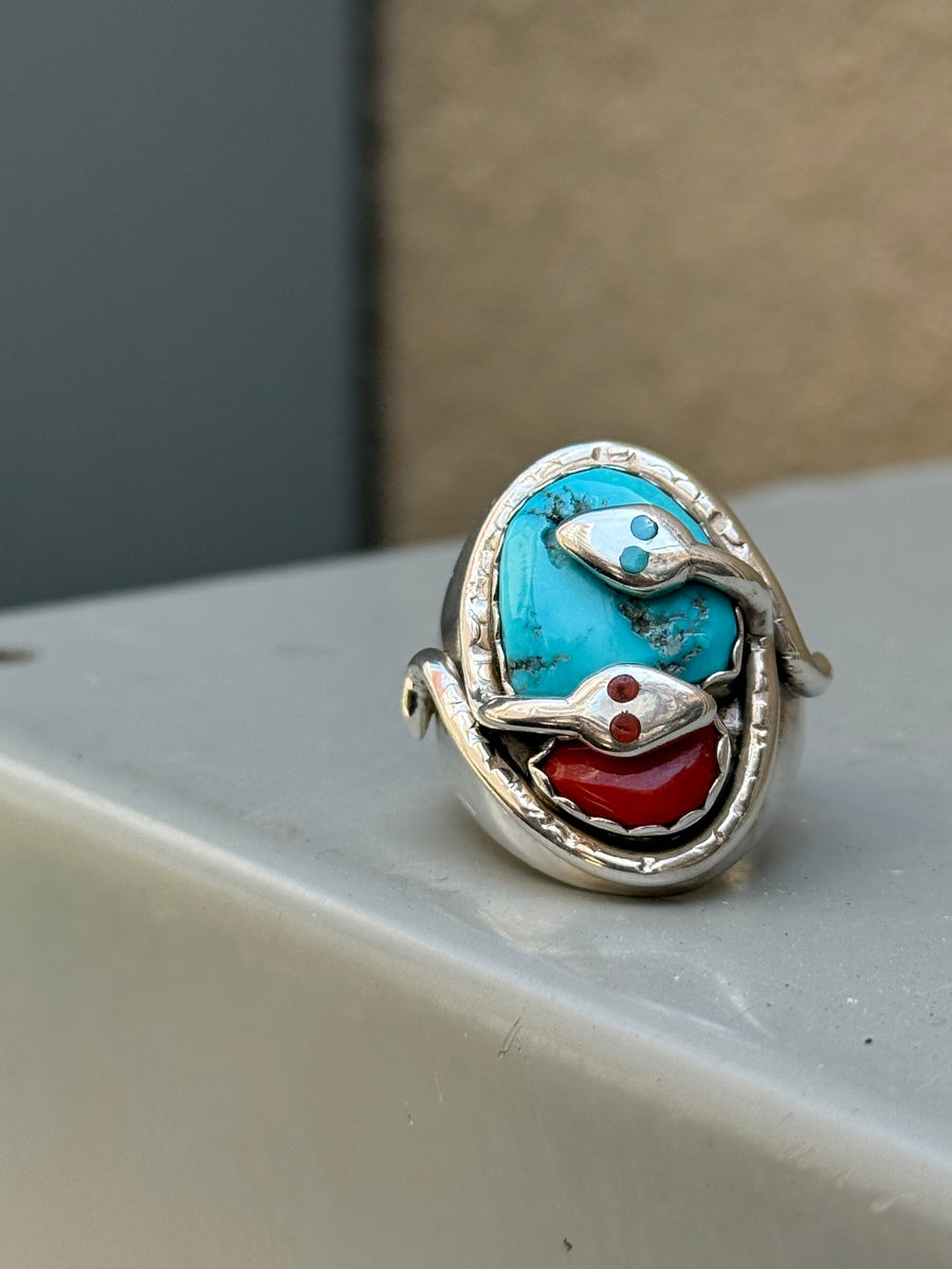 Effie Calavaza Snake Ring #14 – Custard Boutique