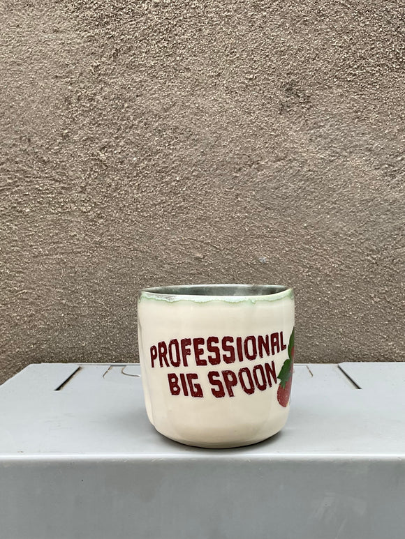 Big Spoon Ceramic Cup
