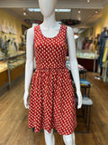 Asheville Red Floral Dress