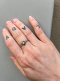 Labradorite Faceted Stone Ring