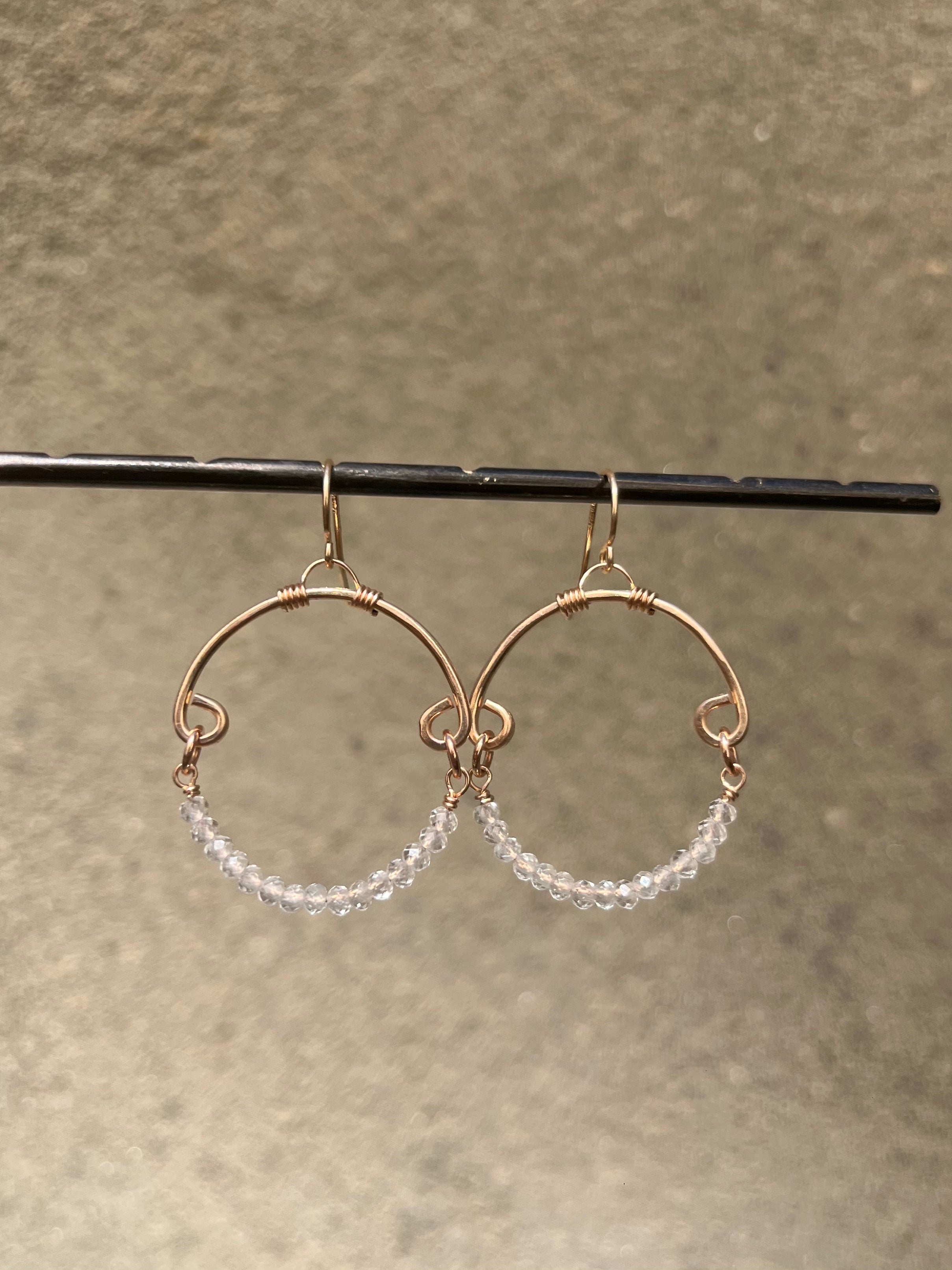 Full Circle Hoop Earrings