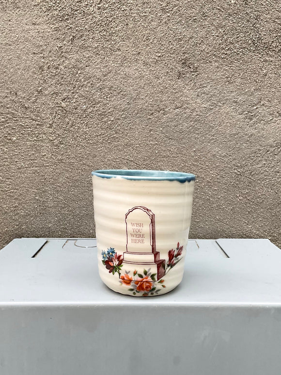 Wish You Were Here Ceramic Cup