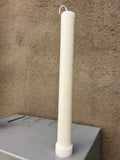 Pleated Tall Taper Candle