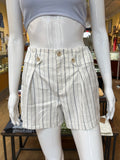 Sloan Tab Short, Savoy Navy Stripe