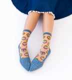 Evil Eye Sheer Socks
