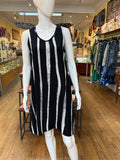 Black + White Shift Dress