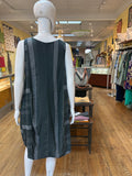 Linen Multi Stripe Pumpkin Dress (color options)