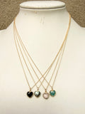 The Heart of Stone Necklace (options)