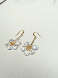 Swarovski AB Crystal Bunch Earrings