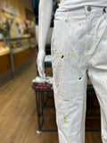 Paint Splatter Carpenter Jeans