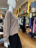 Rolled Hem Sweater (color options)