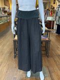 Linen Button Pocket Pants (color options)