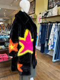 Rainbow Star Maxi Coat