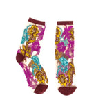 Gem Garden Sheer Socks