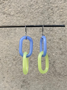 XL Link Glass Earrings
