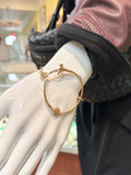 Spine + Shell Circle Cuff