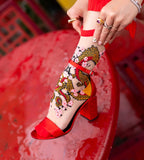 Year of the Dragon Sheer Socks