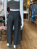 Linen Side Slit Pants (color options)