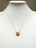 The Mini Medallion Necklace