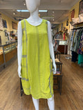 Linen Multi Stripe Pumpkin Dress (color options)