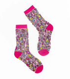 Minions Bello Spring Sheer Socks