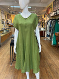 Linen Flare Dress (color options)