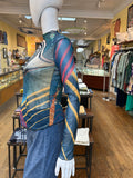 All Around Artsy LS Mesh Top #5