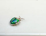 Vintage Opal Ladybug Brooch