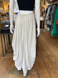 Linen Flowy Maxi Skirt (color options)