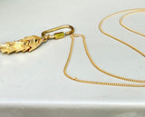 Lucky Catch Goldfish Necklace
