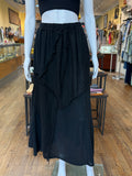 Linen Frayed Weave Maxi Skirt (color options)