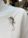 Vintage Lizard Brooches (multiple options)