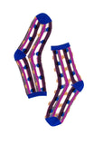 Stripes + Dots Sheer Socks