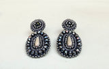 Medallion Drop Earrings