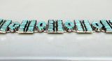 The Kingman Turquoise Needlepoint Bracelet