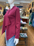 Mandarin Asymmetrical Top (color options)