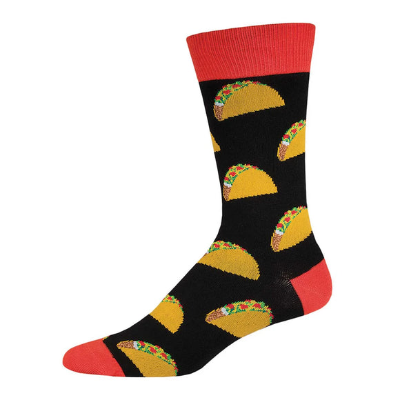 Tacos Cotton Crew Socks