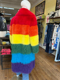 Rainbow Maxi Coat