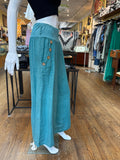 Linen Button Pocket Pants (color options)
