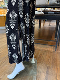 The Side Tie Print Pant