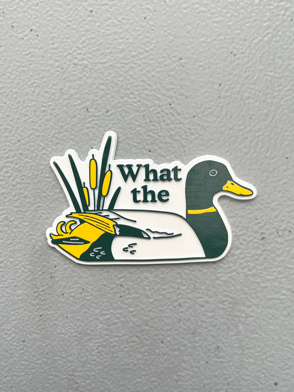 What the Duck Retro Magnet
