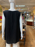 Linen Diagonal Pleat Tank (color options)