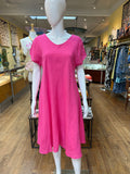 Linen Flare Dress (color options)