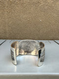 Statement Turquoise Broad Cuff
