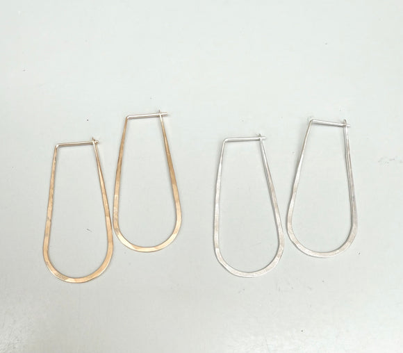 Drop Hoops (metal options)