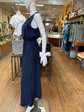 Navy Wide Leg Jumpsuit