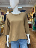 French Terry Pullover Top (color options)