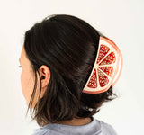 Grapefruit Slice Hair Claw (size options)